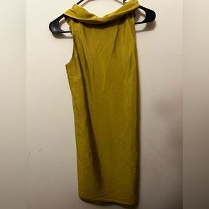 Vintage lime green dress